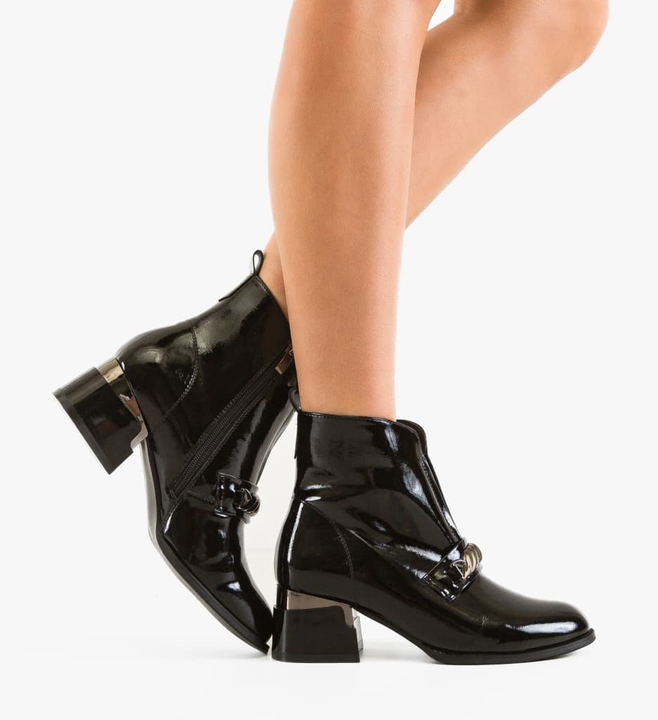Botine dama Danka Negre