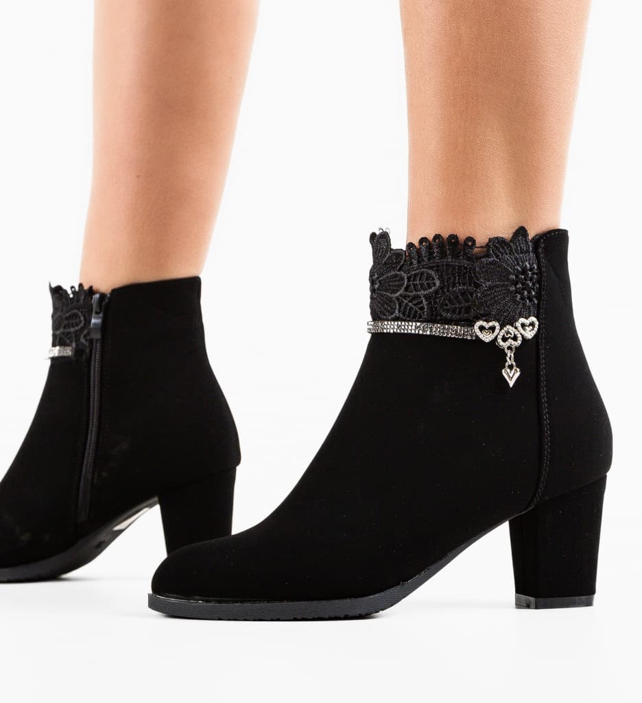 Botine dama Gail Negre