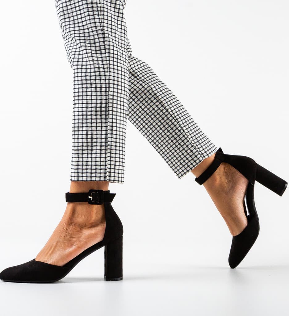 Pantofi dama Horn Negri