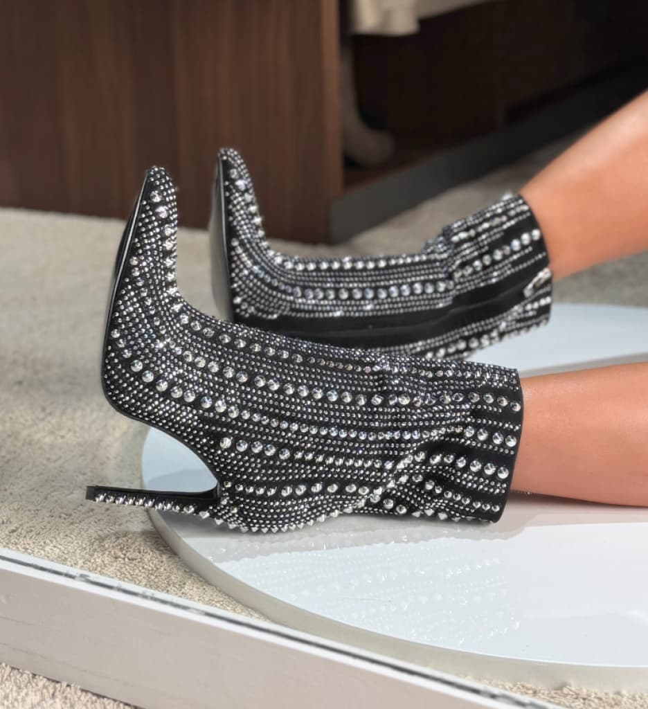 Botine dama Tintime Negre