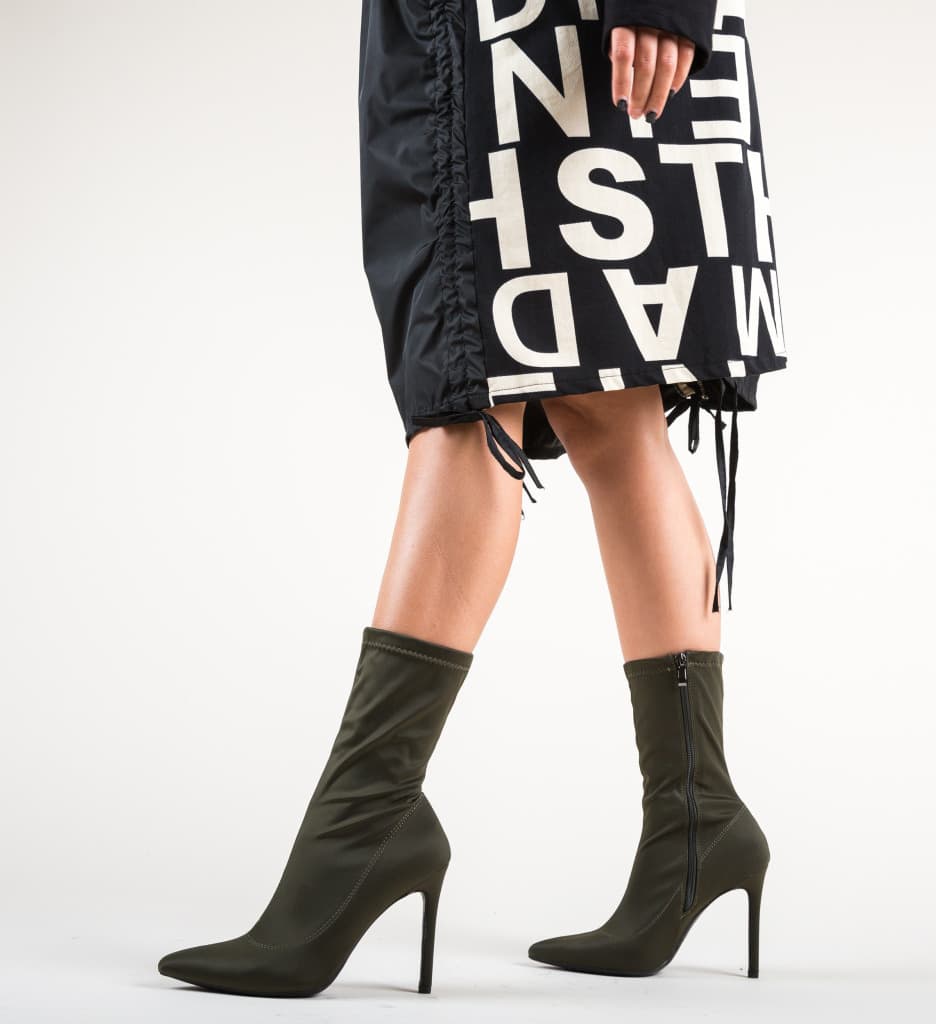 Botine Hugo Khaki