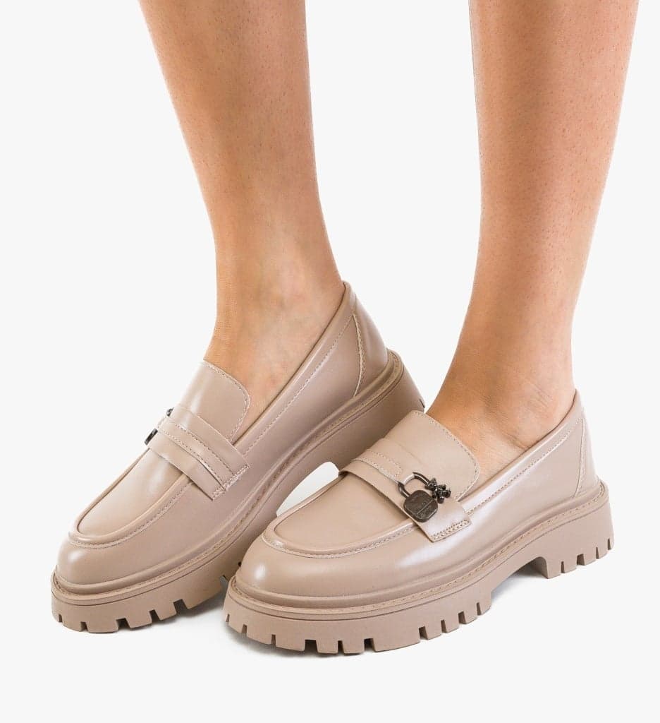 Pantofi casual dama Dufren Bej