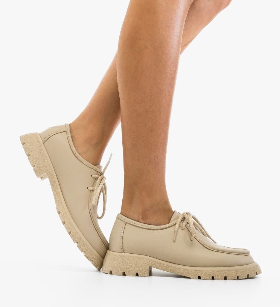 Pantofi casual dama Palome Bej