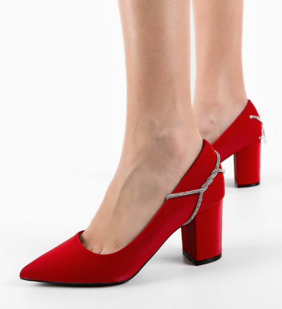 Pantofi dama Wick Rosii