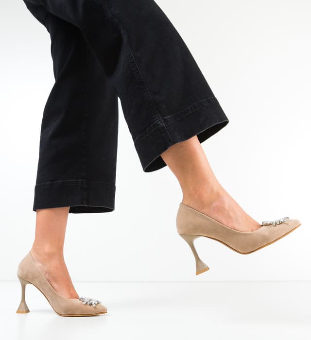 Pantofi Fygaa Bej