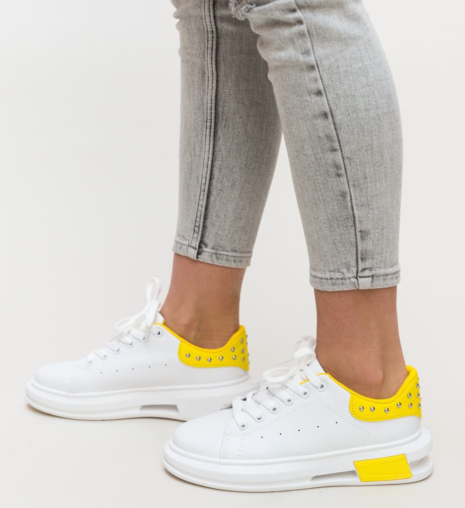 Pantofi Sport Botega Galbeni