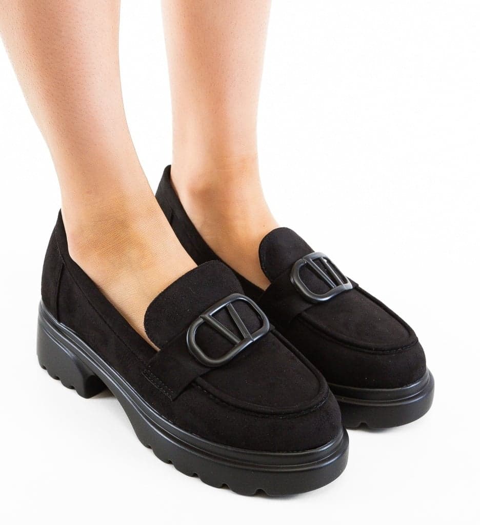 Pantofi casual dama Akon Negri 2