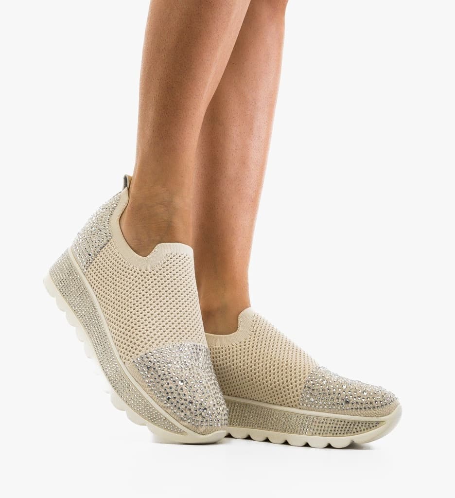 Pantofi Casual Sportif Bej