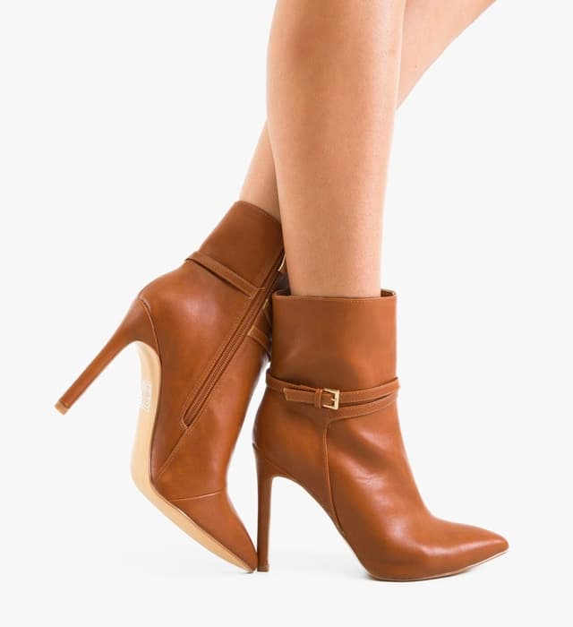 Botine dama Barbara Camel