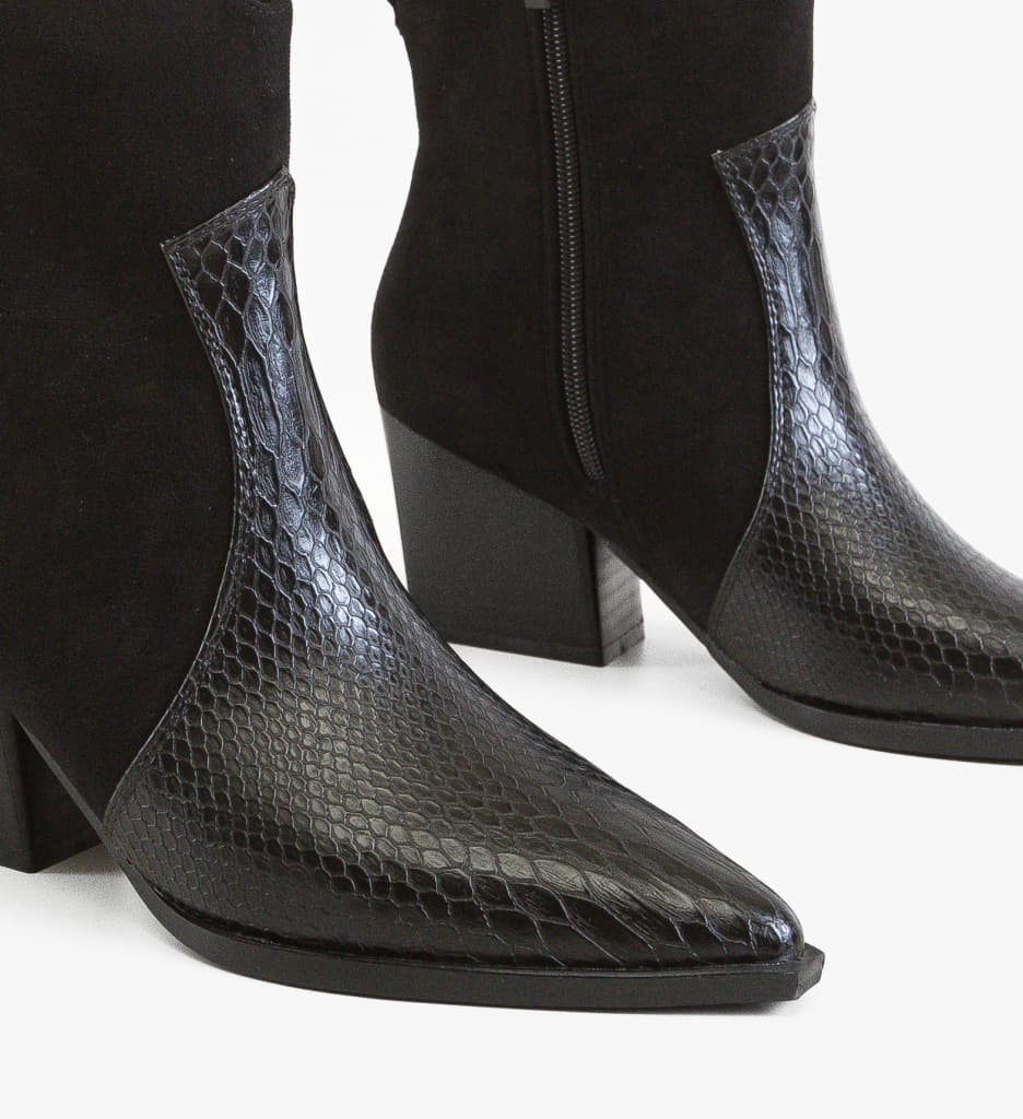 Botine dama Brebly Negre