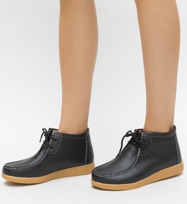 Pantofi Casual Defendo Negri