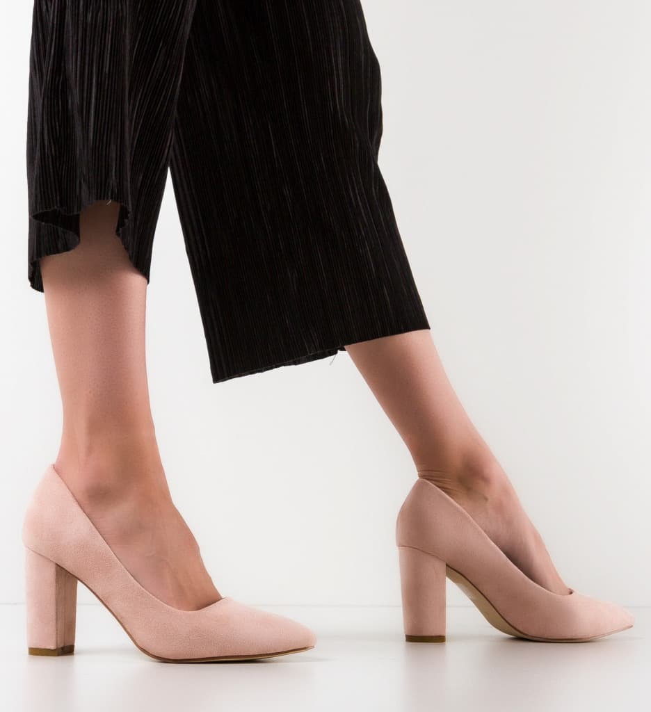 Pantofi Genta Roz