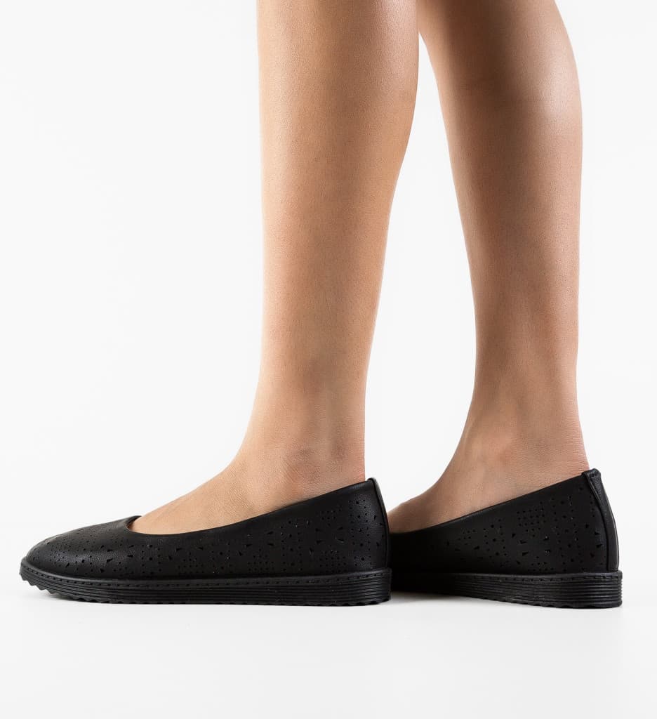Espadrile Casual Eree Negre