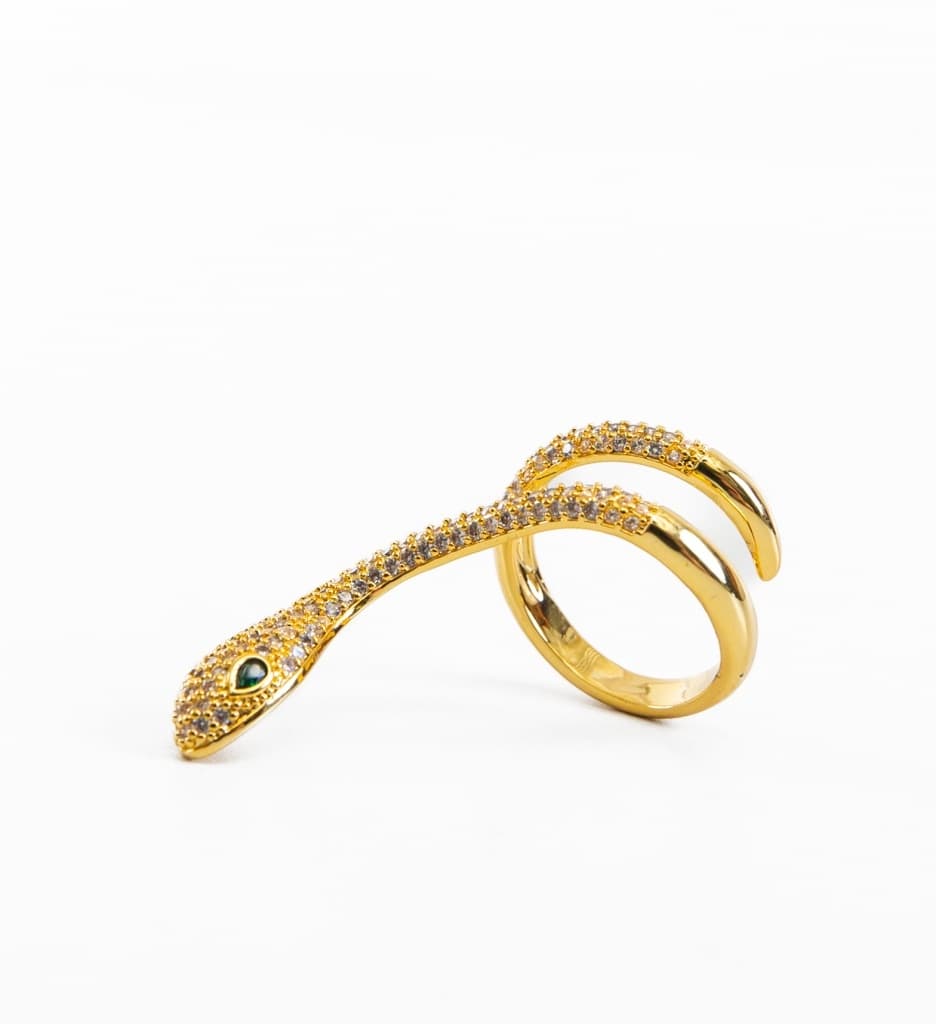 Inel Snake Auriu