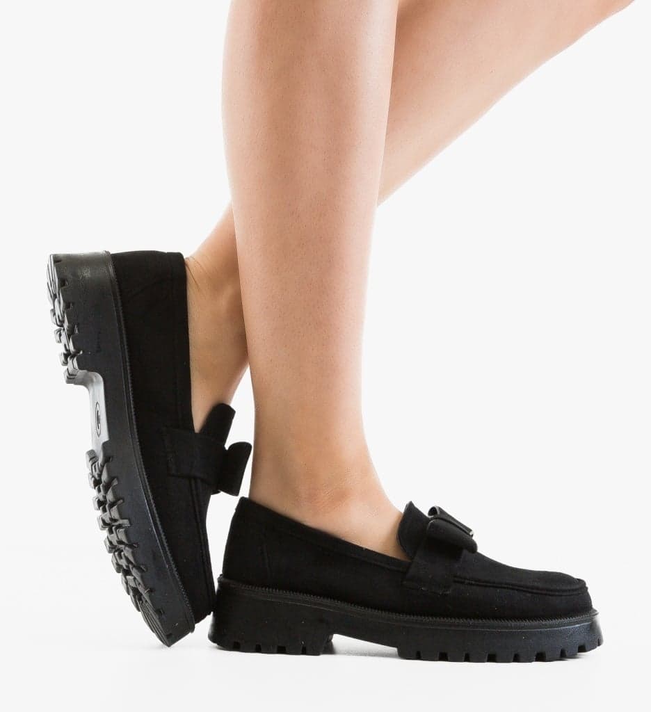 Pantofi casual dama Tyrewn Negri 2
