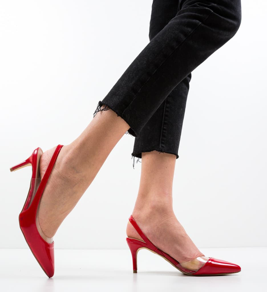 Pantofi Vienna Rosii