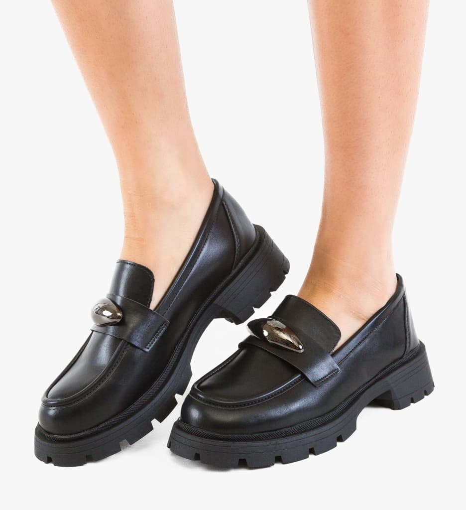 Pantofi casual dama Torant Negri