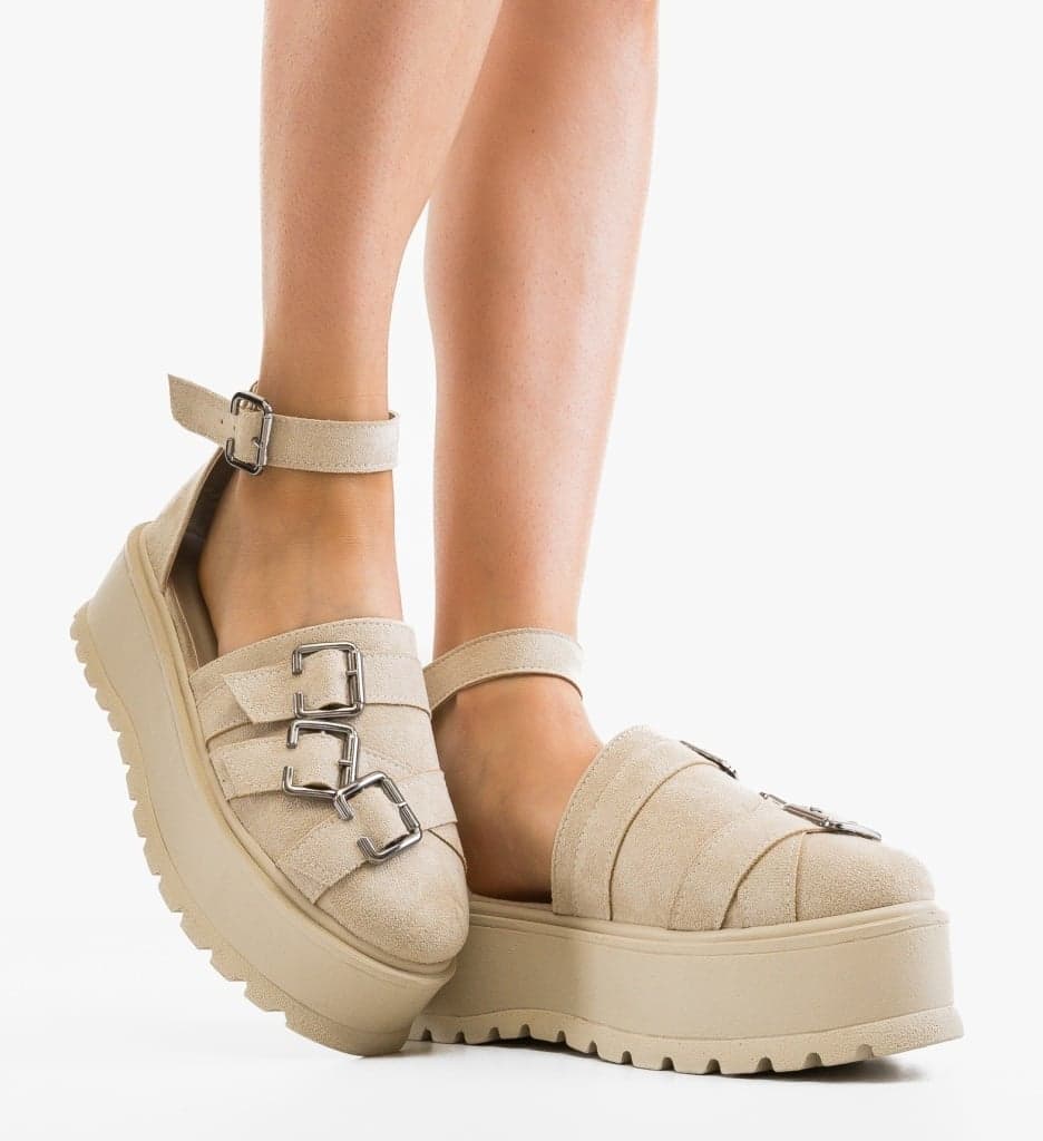 Pantofi Casual Koerel Bej
