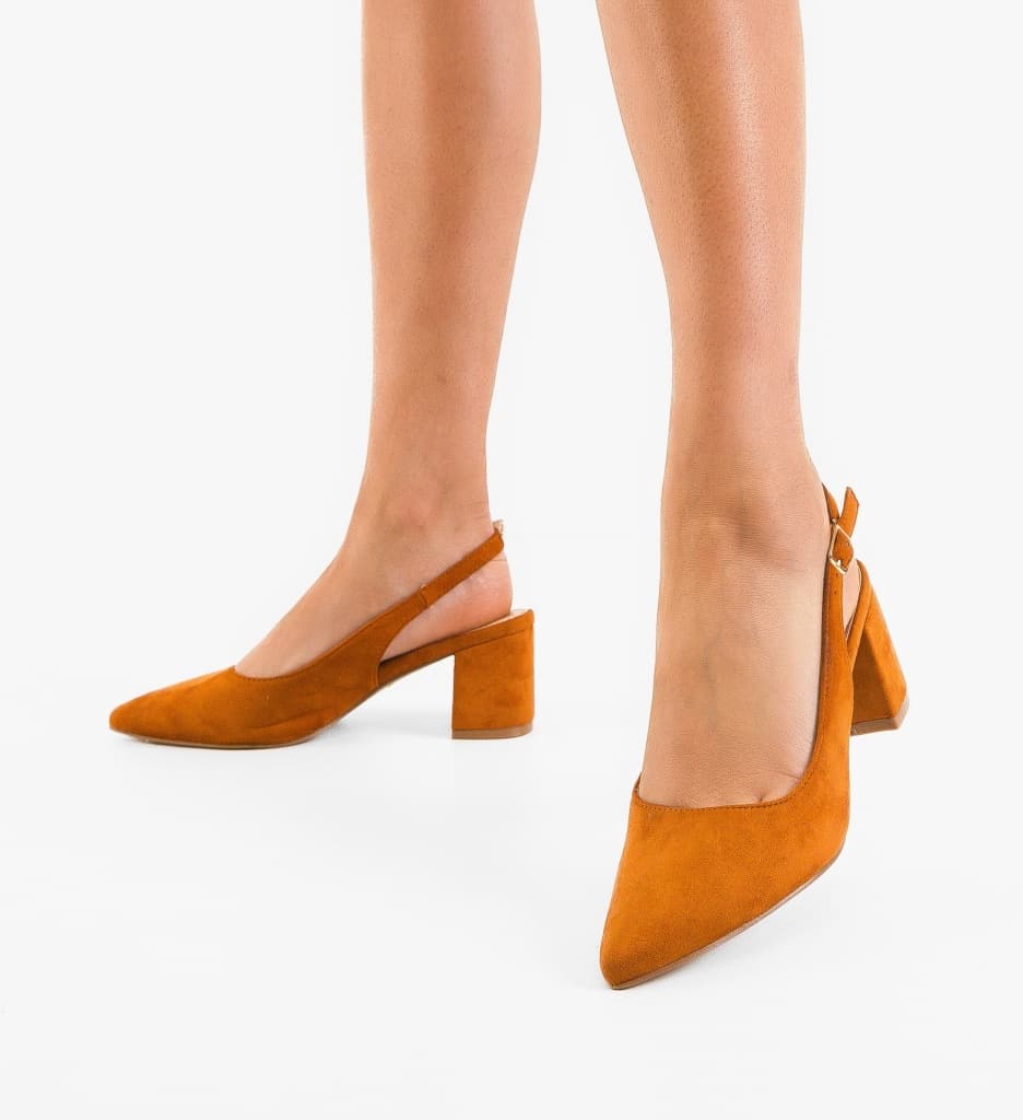 Pantofi dama Gally Camel