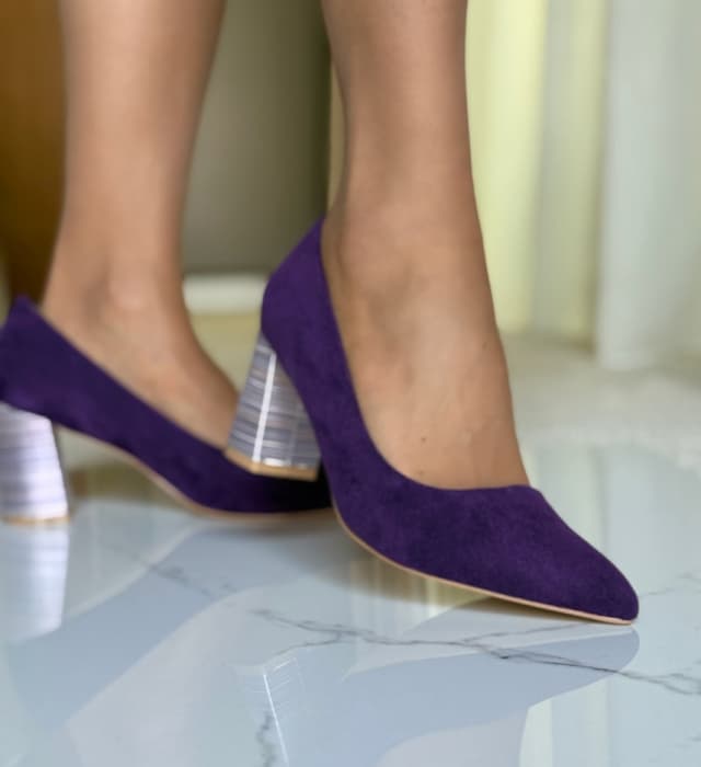 Pantofi Ferne Mov 3