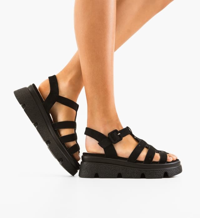 Sandale dama Kleka Negre