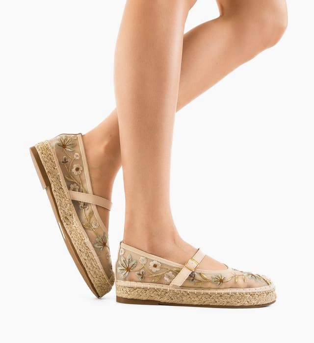 Espadrile dama Mason Bej
