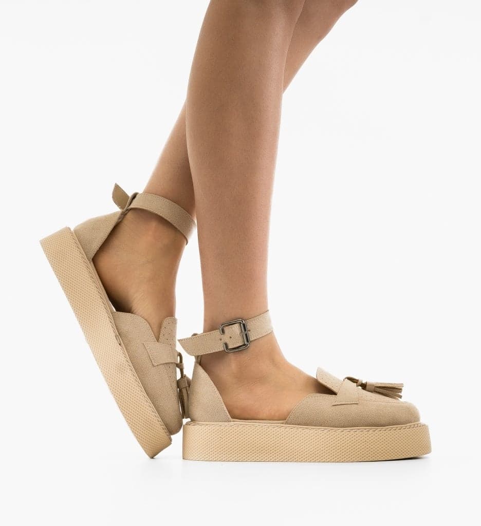 Pantofi Casual Kastor Bej 2