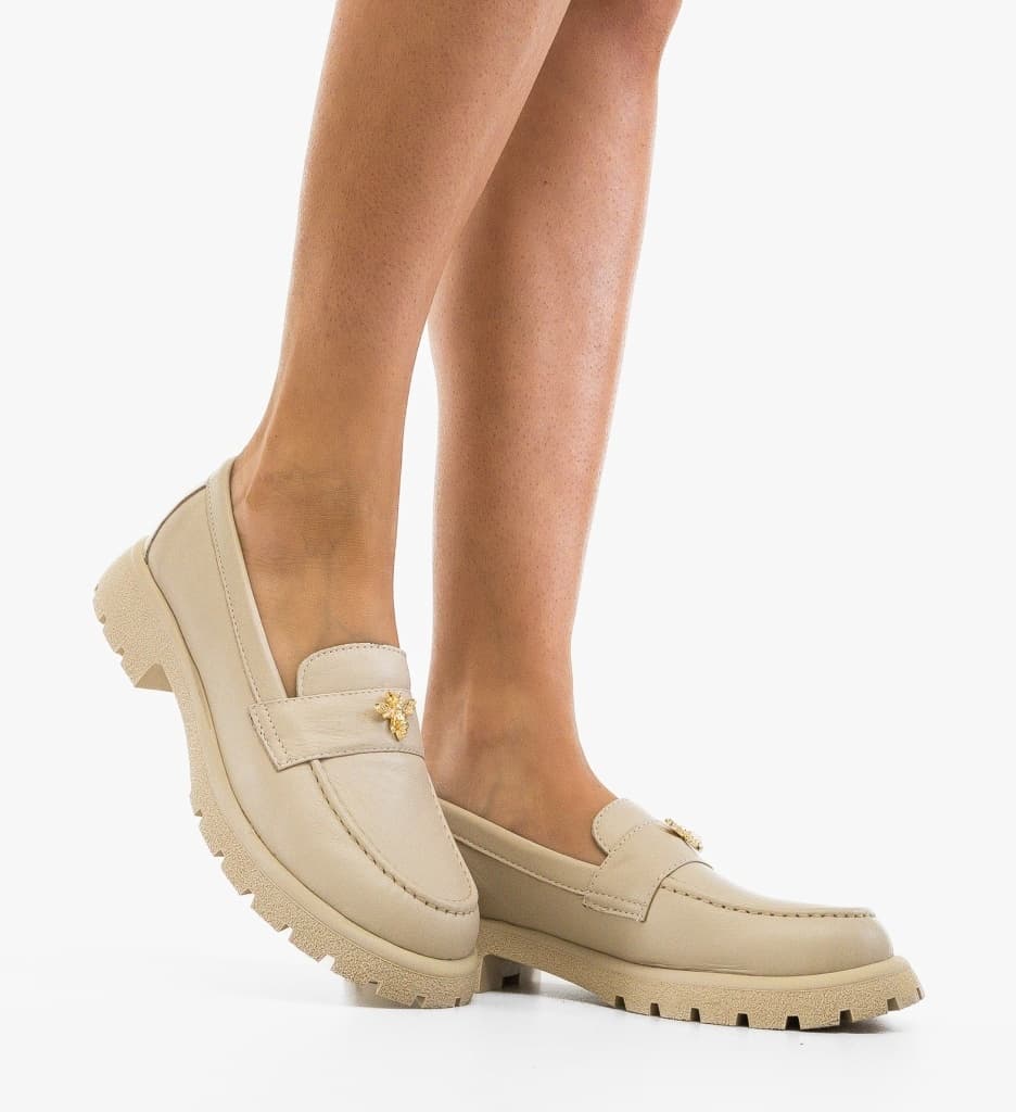 Pantofi casual dama Fosere Bej