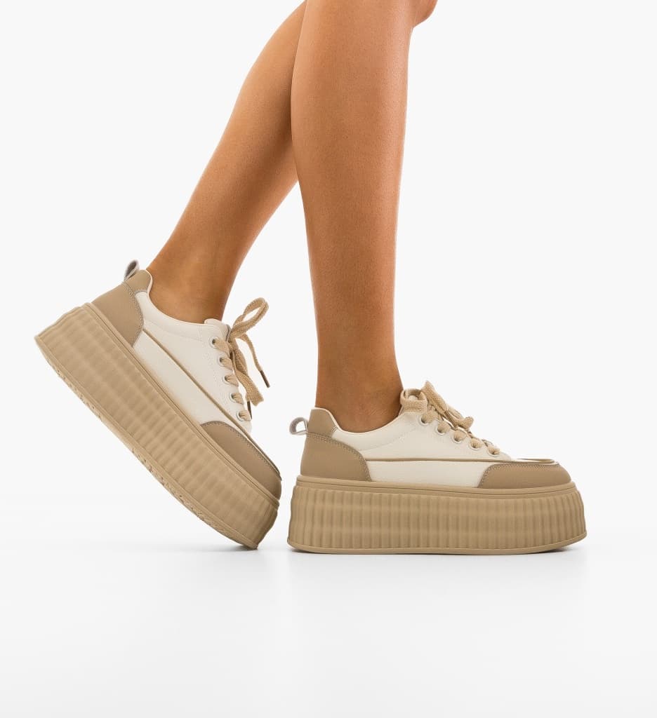 Sneakers dama Staty Bej