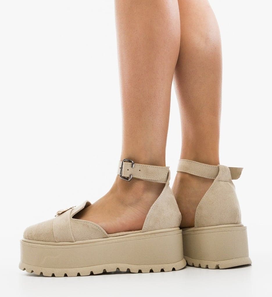 Pantofi Casual Bynna Bej