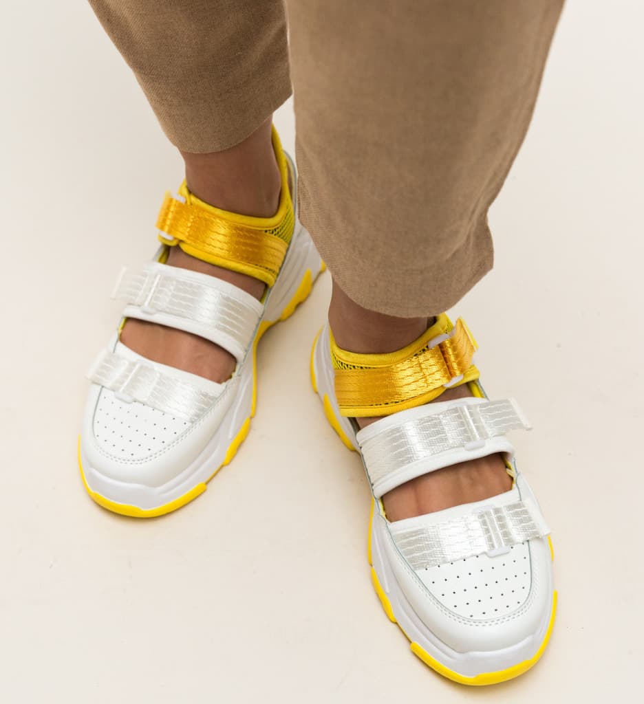 Pantofi Sport Paloma Galbeni