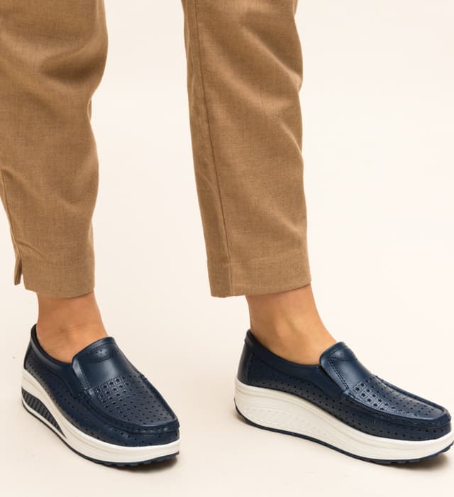 Pantofi Casual Bicaz Bleumarin