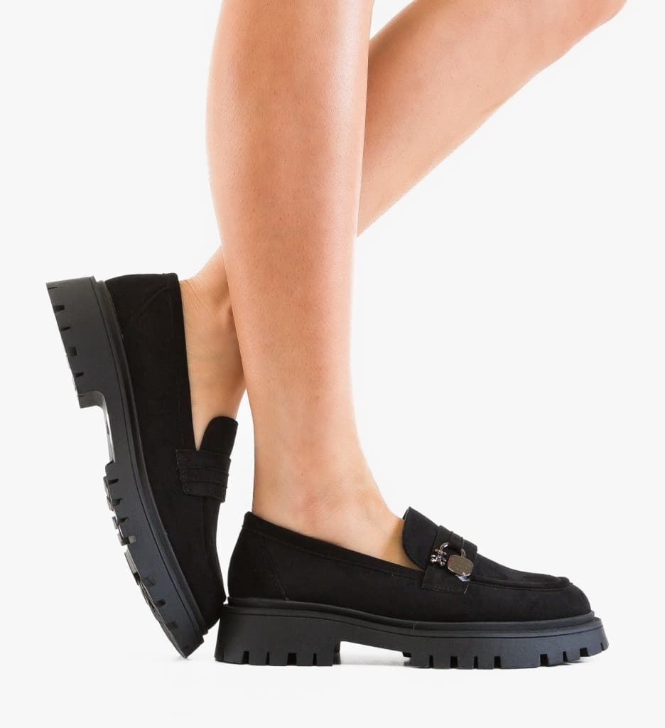 Pantofi casual dama Dufren Negri