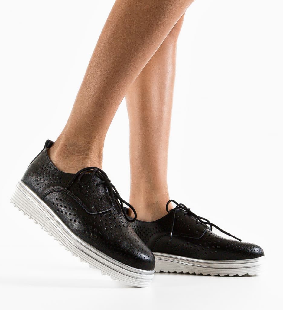 Pantofi Casual Tone Negri 2