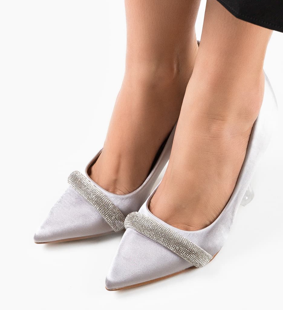 Pantofi dama Farrah Gri