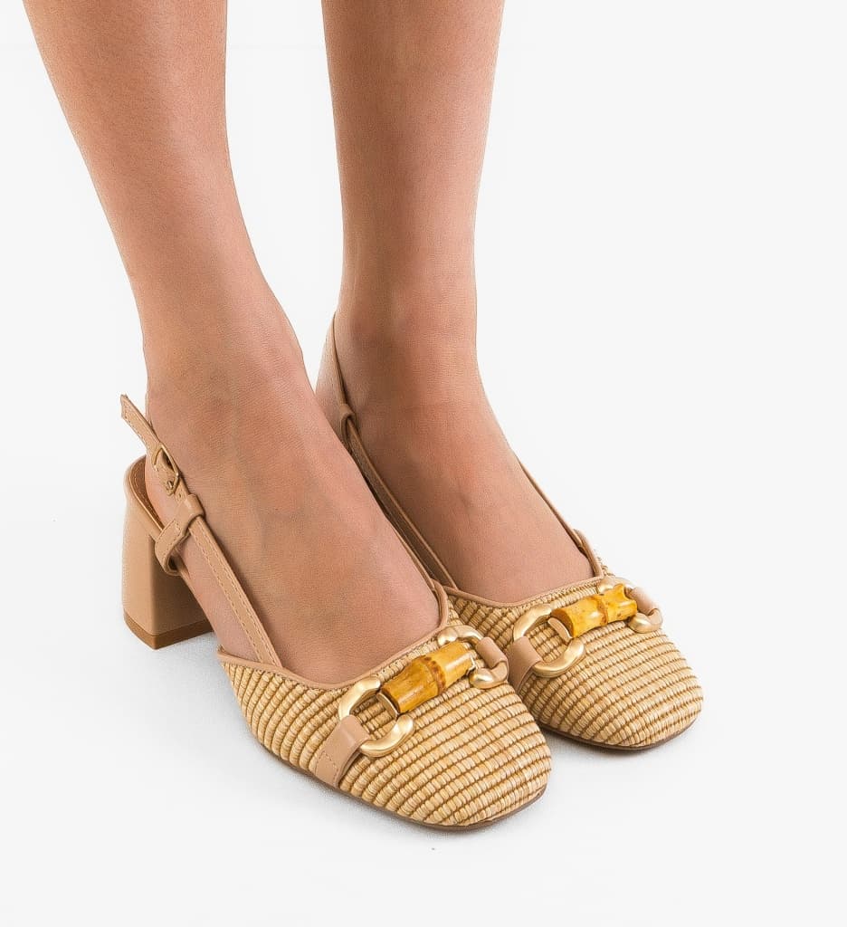 Pantofi dama Mohsin Nude