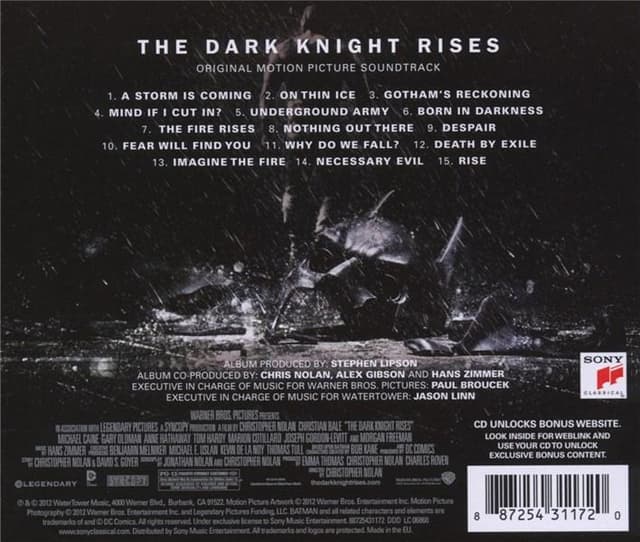 The Dark Knight Rises | Hans Zimmer
