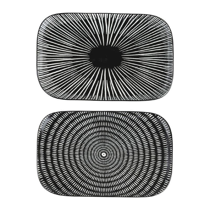 Farfurie - Rectangulaire - Cosmos - Black - Modele diferite | Sema Design