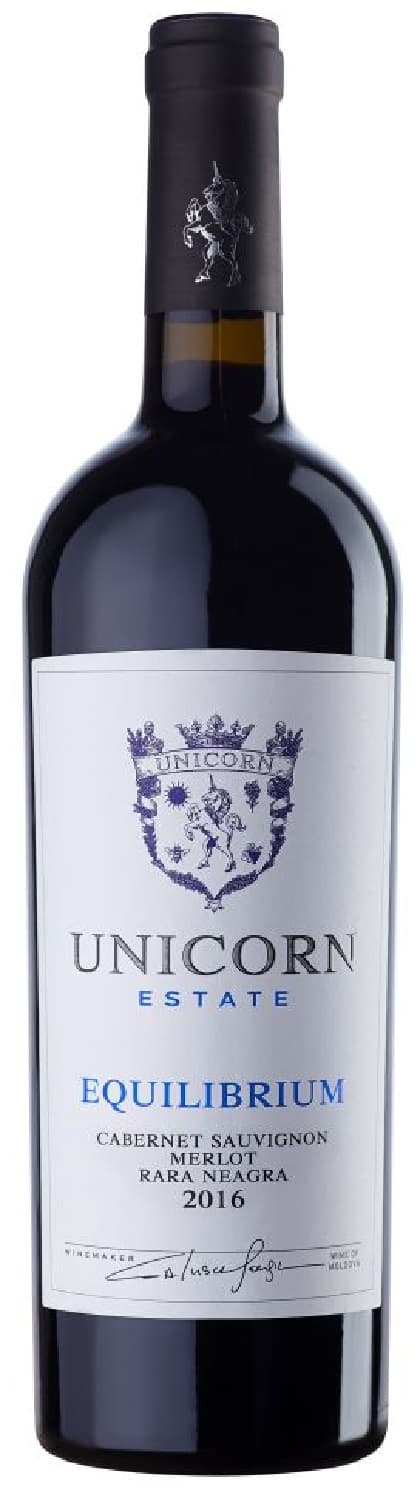 Vin rosu - Equilibrium, Cabernet Sauvignon & Merlot & Rara Neagra, sec, 2016 | Unicorn Estate
