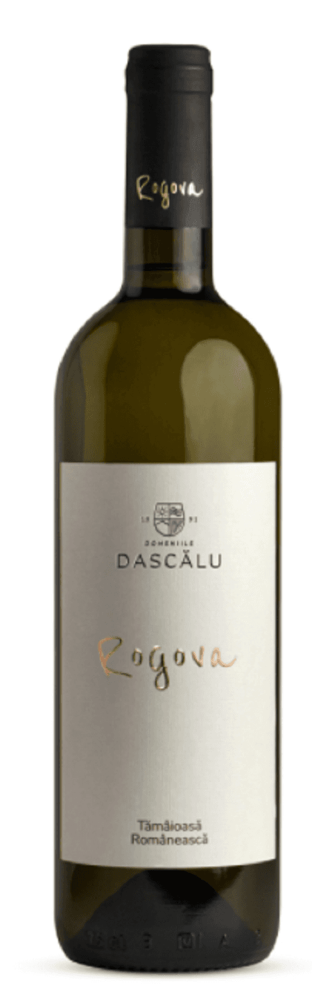 Vin alb - Rogova, Tamaioasa Romaneasca, sec, 2019 | Domeniile Dascalu