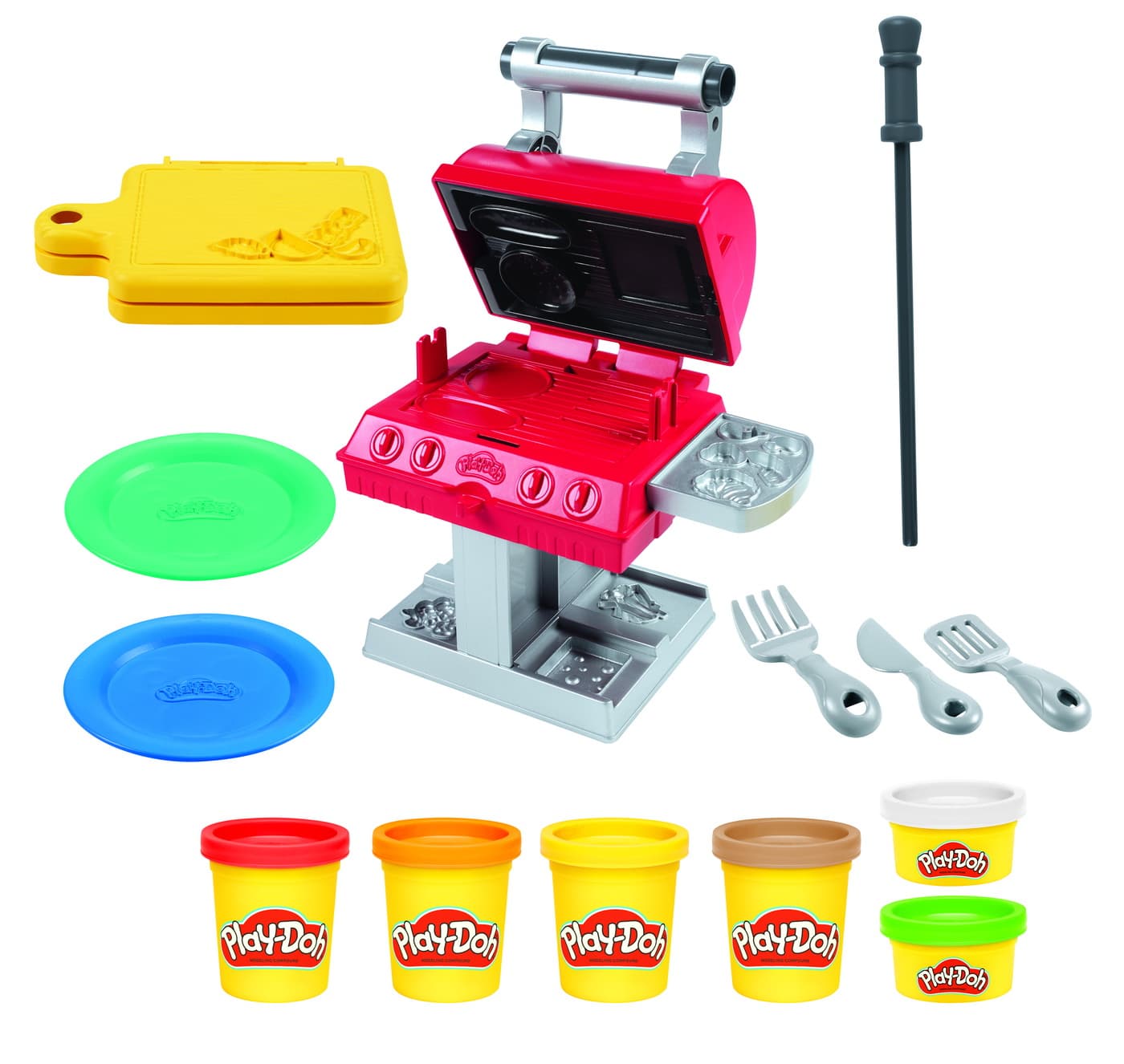 Set plastilina - Kitchen Creations: Grill 'n Stamp | Play-Doh
