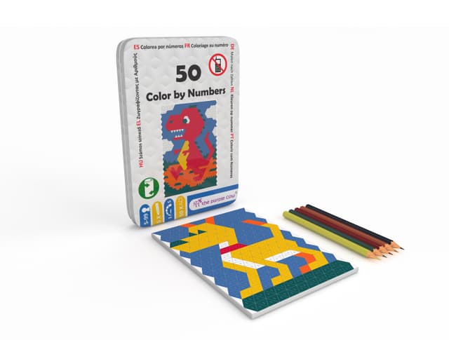 Joc - Fifty - Color By Numbers | The Purple Cow