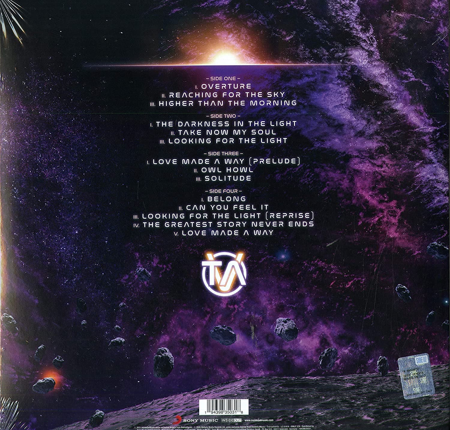 The Absolute Universe: The Breath Of Life (Abridged Version) - Vinyl | Transatlantic
