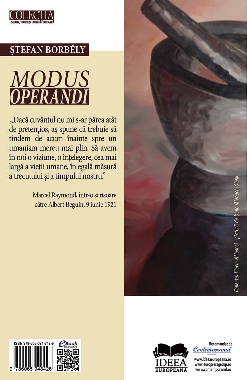 Modus operandi | Stefan Borbely