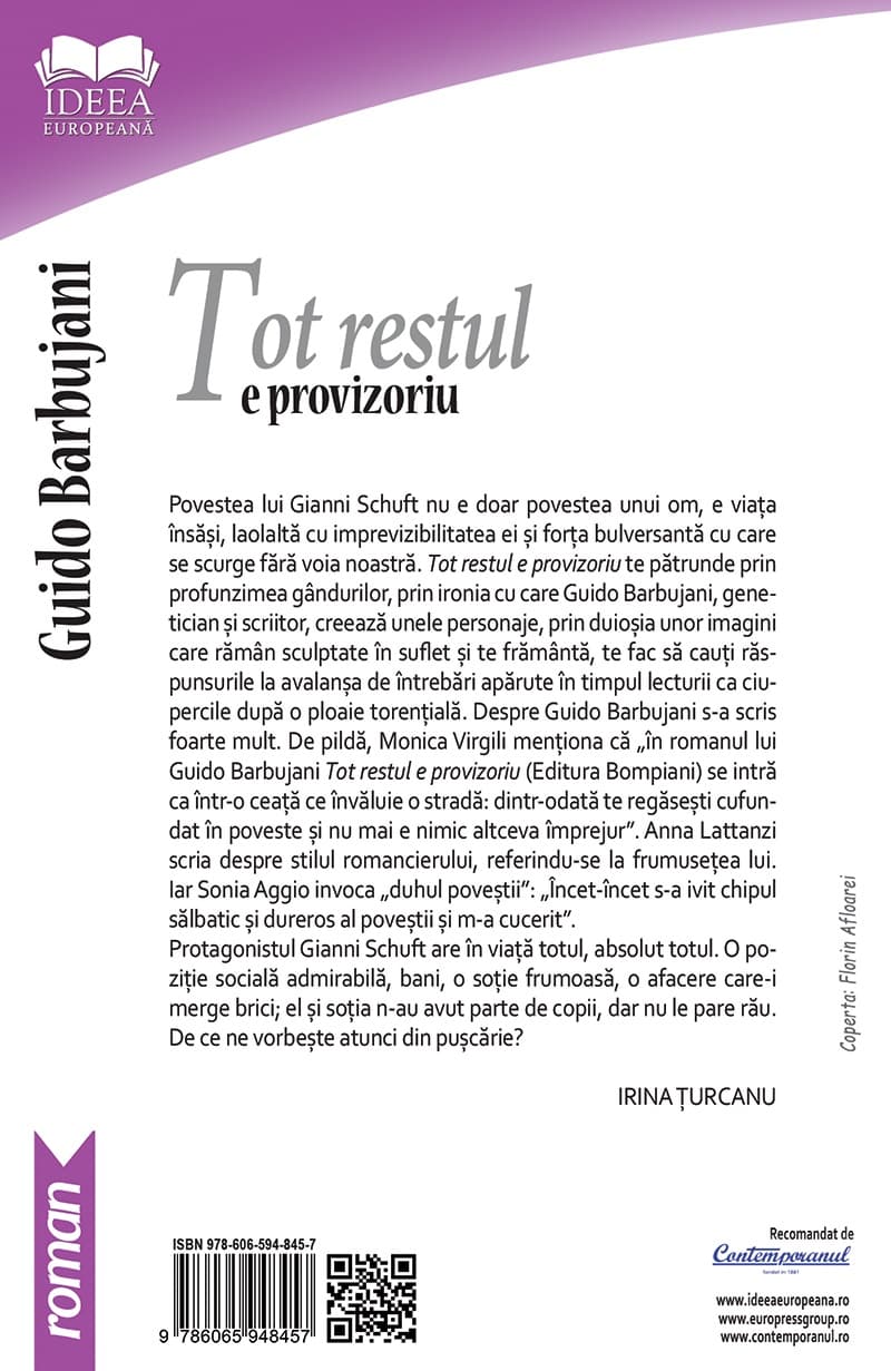 Tot restul e provizoriu | Guido Barbujani