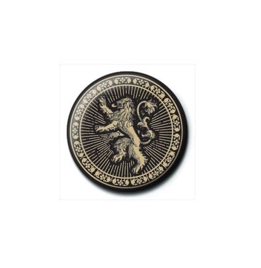 Insigna -  Game Of Thrones, Lannister Lion | Pyramid International