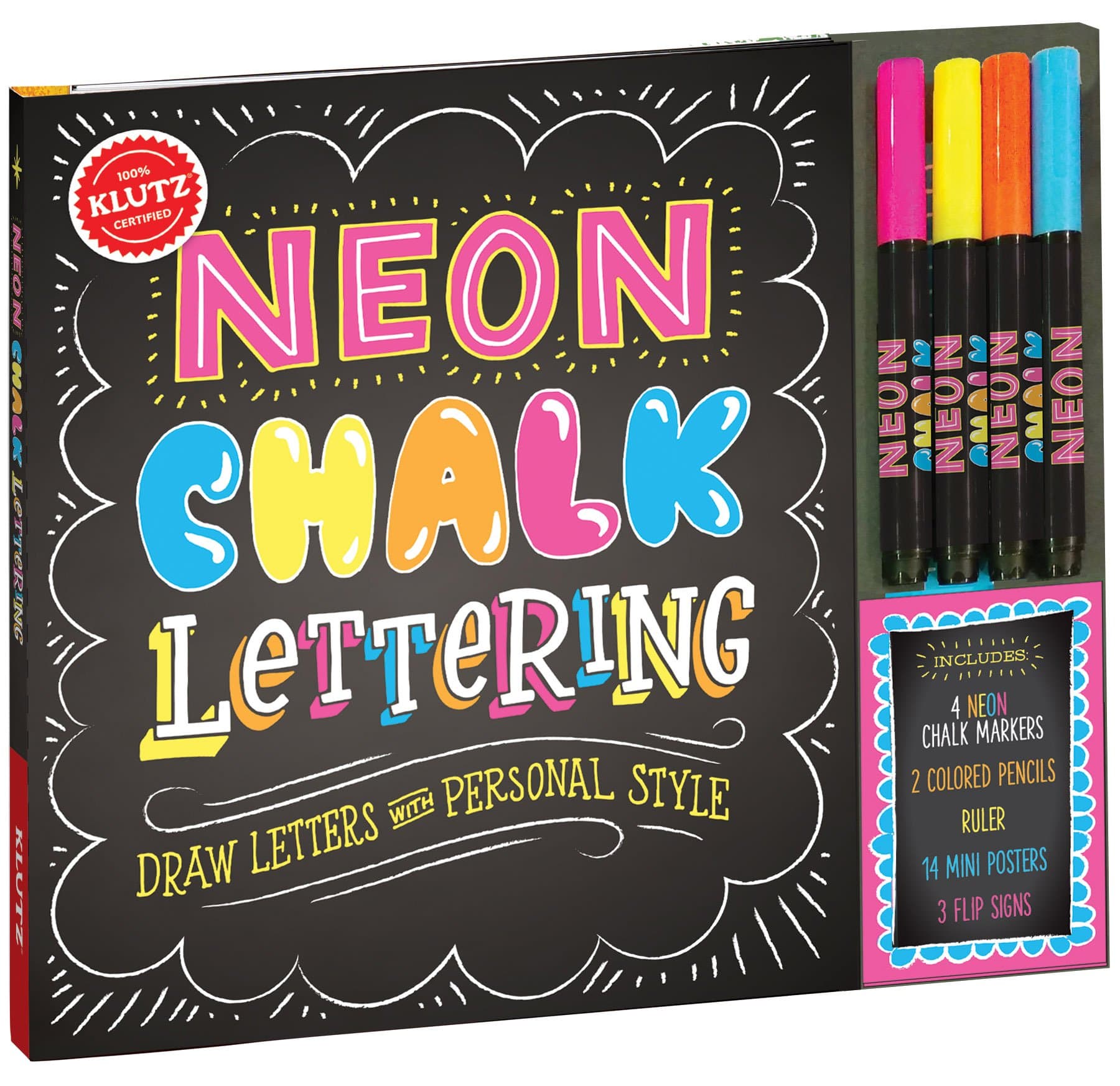 Neon Chalk Lettering |