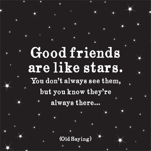 Magnet -  Good Friends Are Like Stars | Quotable Cards