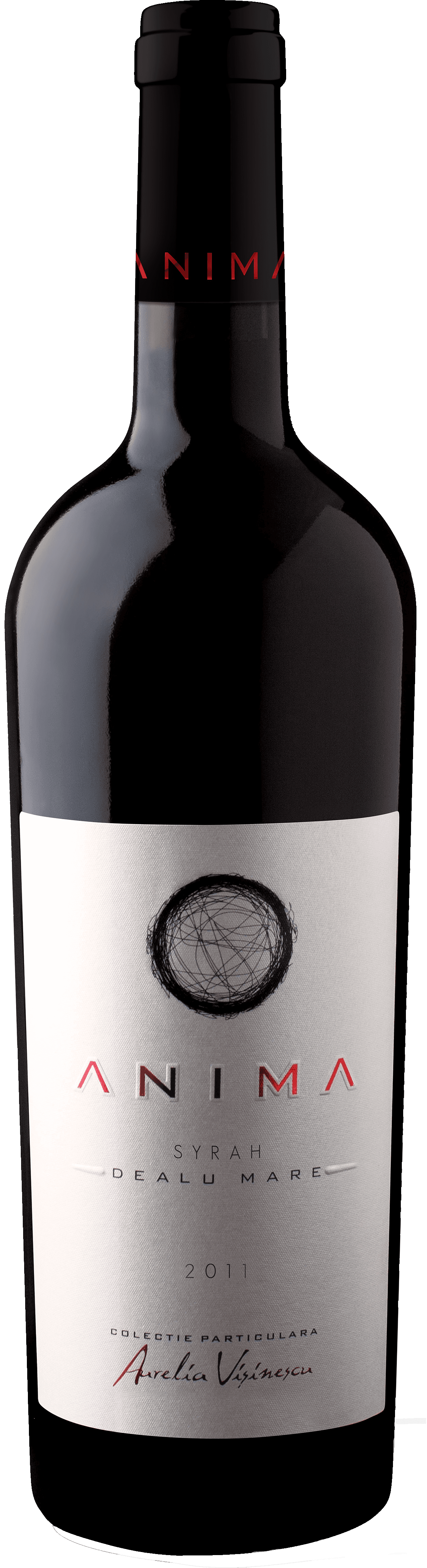 Vin rosu - Aurelia Visinescu / Anima, Syrah, 2016, sec | Aurelia Visinescu