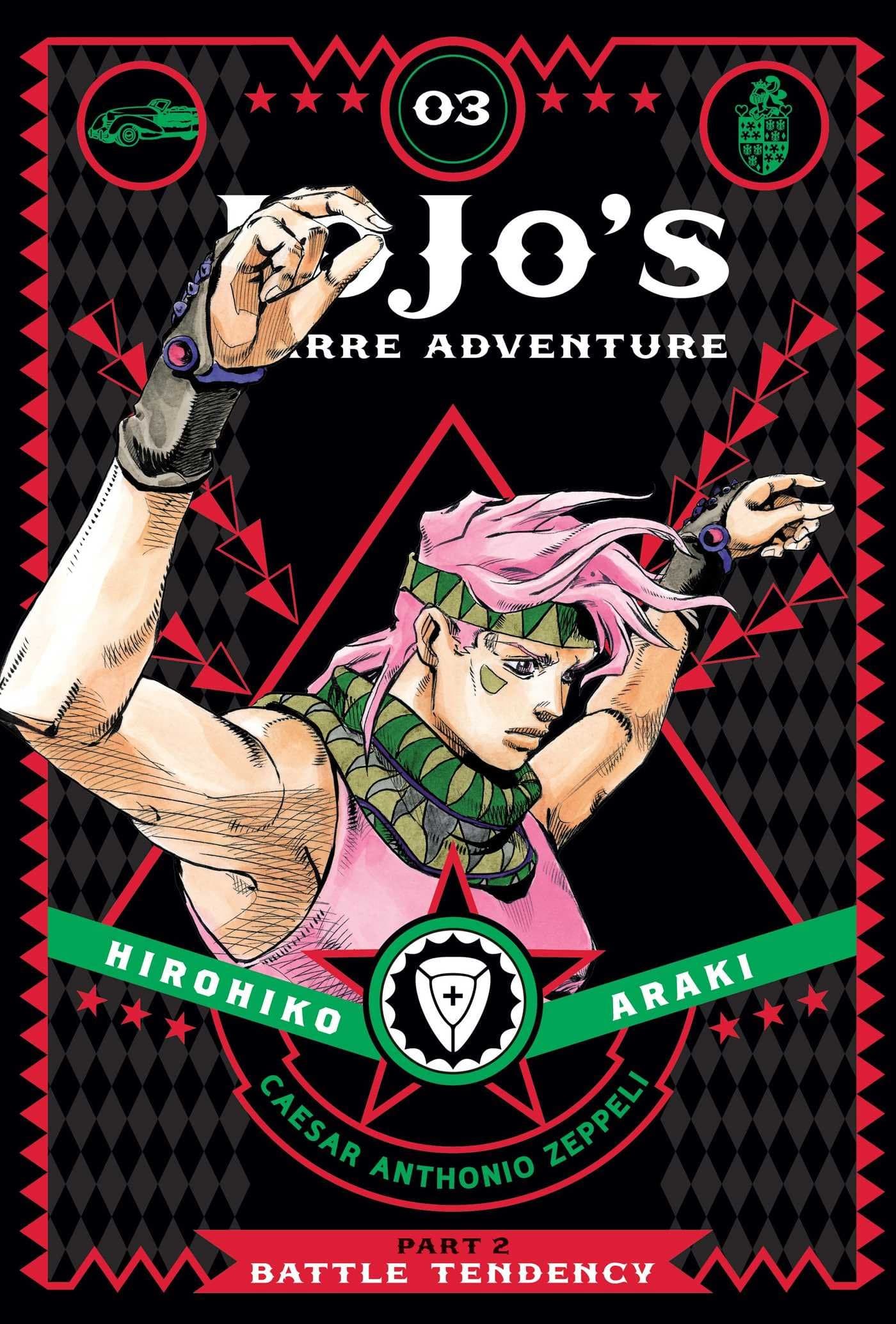 JoJo's Bizarre Adventure: Part 2 - Battle Tendency - Volume 3 | Hirohiko Araki